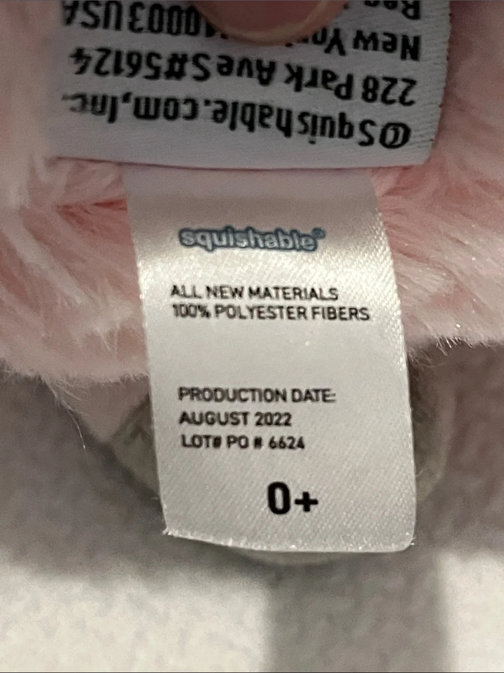 Squishable Mini Flyying Pink Piglet Plush.